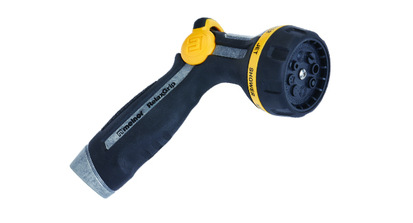 Melnor RelaxGrip Multi-Pattern Thumb-Control Nozzle With RelaxGrip